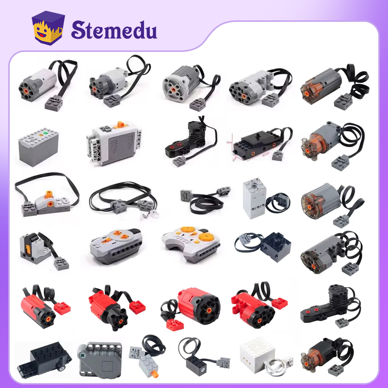 Power Tools List - ฟังก์ชั่น Power อัพเกรดมอเตอร์การวิเคราะห์ชิ้นส่วน MOC Multi เครื่องมือเซอร์โวรถไฟมอเตอร์