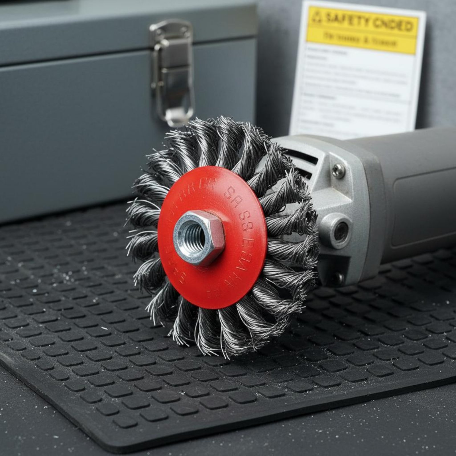 แผ่นขัดลวดเหล็ก แผ่นขัดลวดเคลื - Power Tools Grinder บทวิจารณ์และราคา
