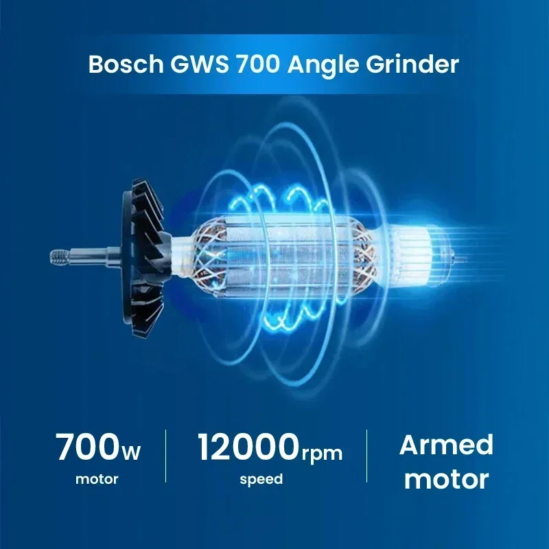 BOSCH GWS 700 เครื่องเจียรมุมแ - Power Tools Grinder บทวิจารณ์และราคา