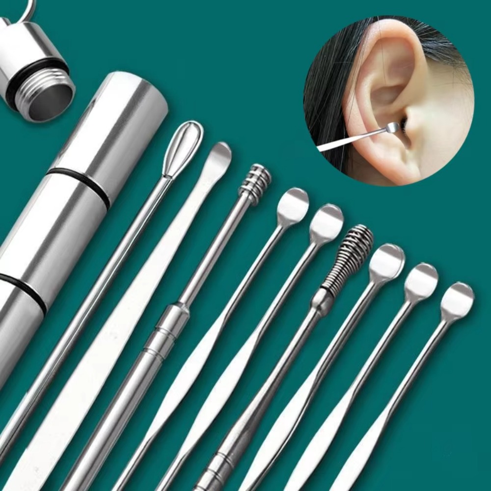 ชุดอุปกรณ์กำจัดขี้หู 9 ชิ้น/ชุ - Power Tools List บทวิจารณ์และราคา