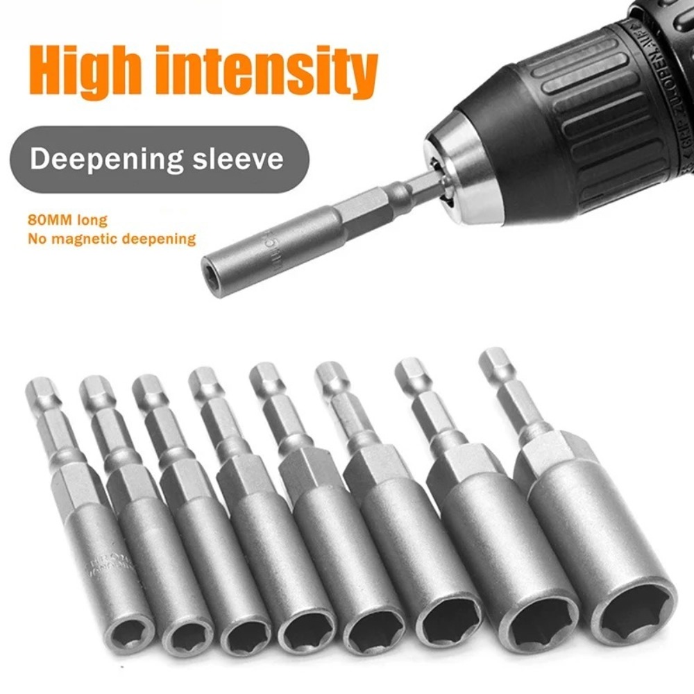 ชุดดอกไขควงหัวต่อแบบลึก 80 มม. - Power Tools List บทวิจารณ์และราคา