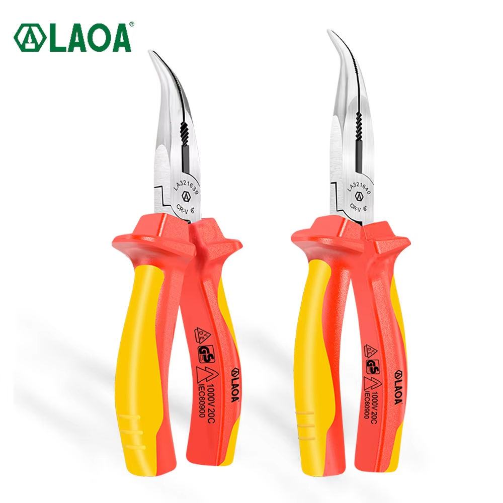 คีมปากแหลมโค้ง VDE คีมตัดสายไฟ - Power Tools Germany บทวิจารณ์และราคา