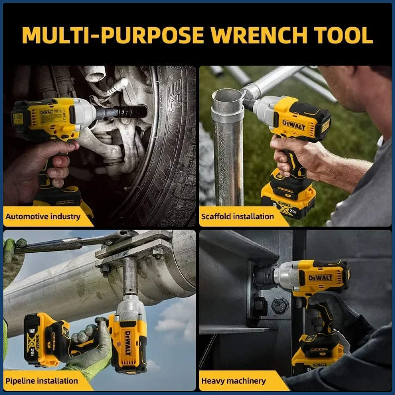 ประแจไฟฟ้าไร้แปรงถ่าน DeWalt ร - Power Tools Repairs บทวิจารณ์และราคา