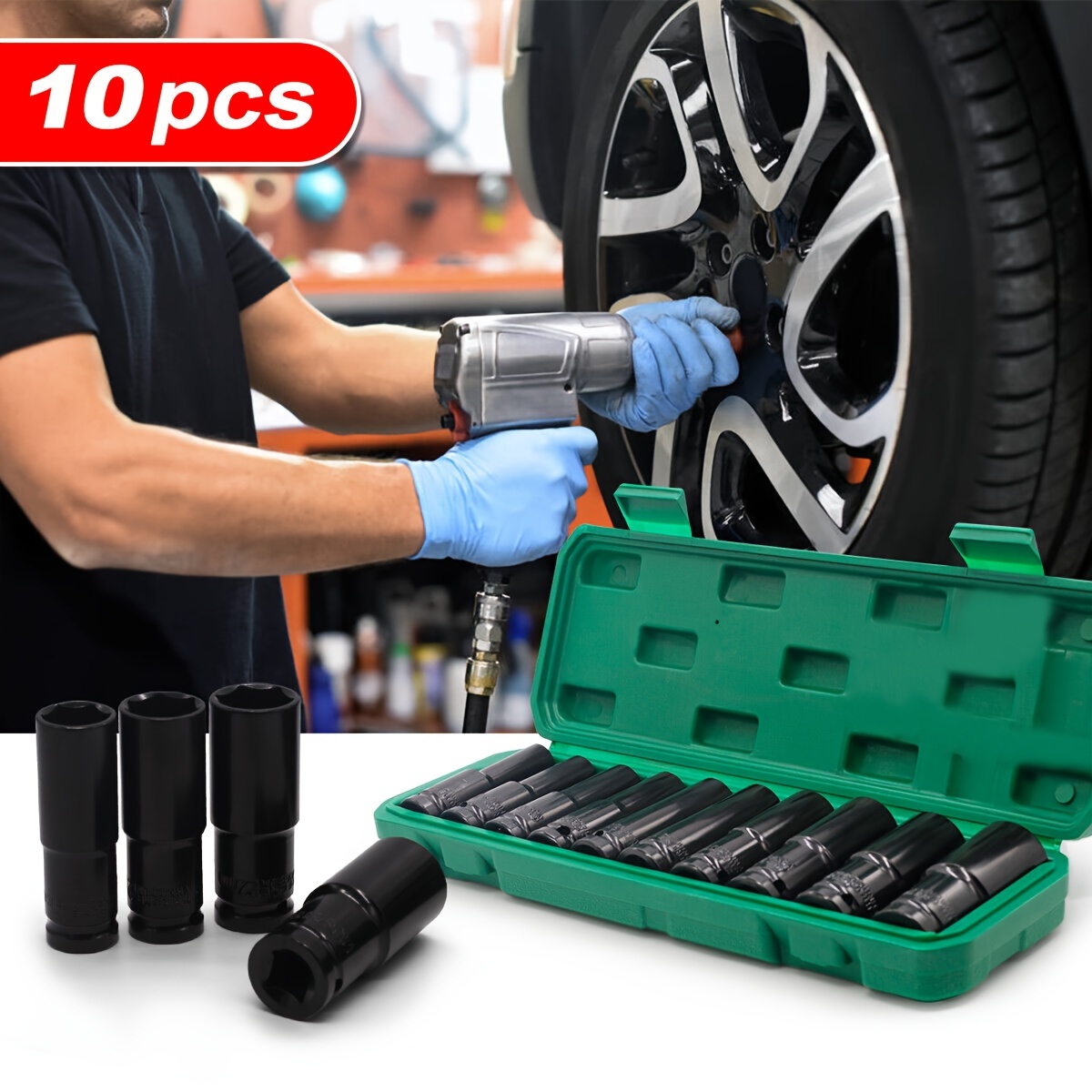 ชุดบล็อกขันน็อต 10 ชิ้น ขนาด 1 - Power Tools List บทวิจารณ์และราคา