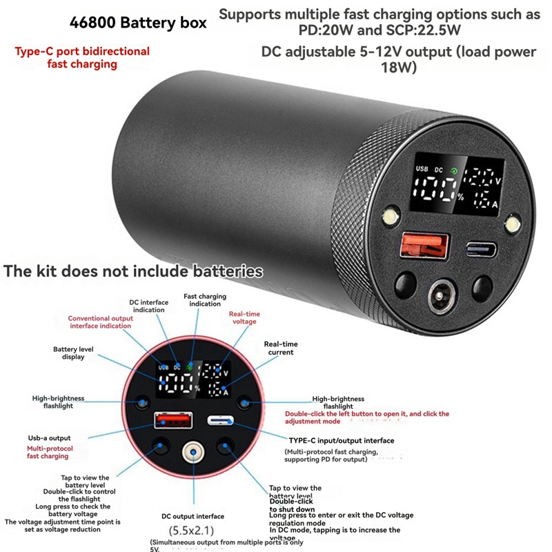 อัพเกรดกล่องใส่แบตเตอรี่ 46800 - Power Tools You Need บทวิจารณ์และราคา