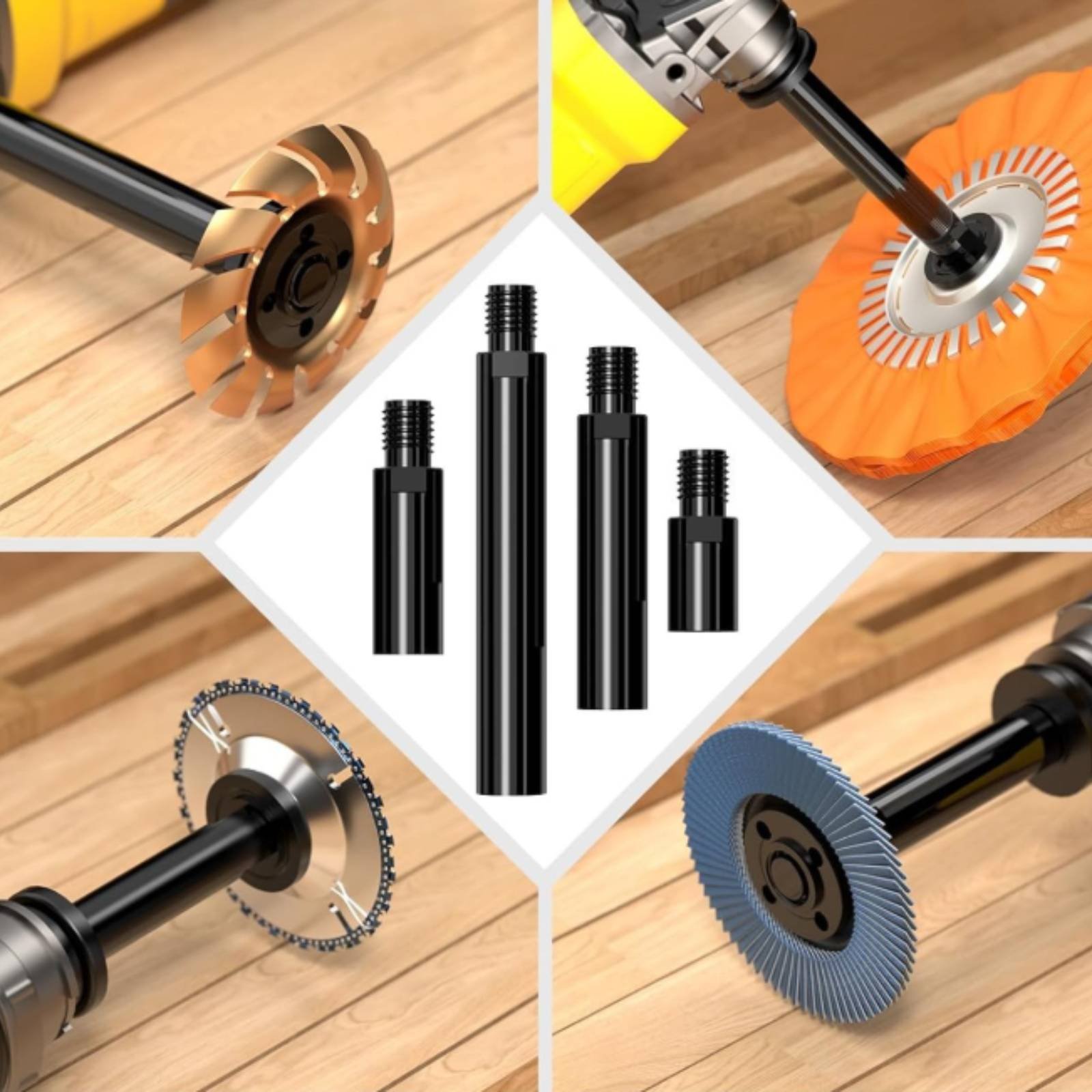 ชุดประแจขันน็อตหน้าแปลนเครื่อง - Power Tools Grinder บทวิจารณ์และราคา